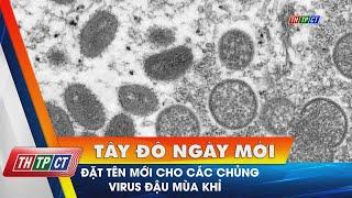 Đặt tên mới cho các chủng virus đậu mùa khỉ | Cần Thơ TV