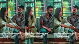 Angry boy and convincing girl whatsapp status tamillove statuscouplestatustrendingminecute love