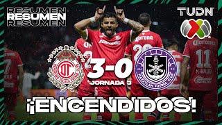 HIGHLIGHTS - Toluca 3-0 Mazatlán | Liga Mx -AP2024 - J3 | TUDN