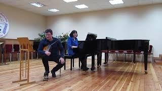 А. Безенсон. Сюита для домры "Круговорот воды". Андрей Демьяненко-домра, Алина Безенсон-фортепиано