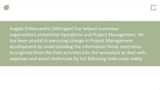 Angelo D’Alessandro - Experienced Professional From Michigan