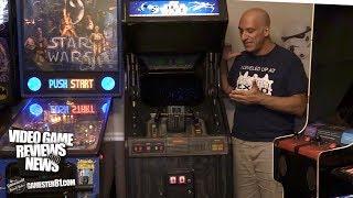 Original 1983 Atari Star Wars Arcade Cab with Empire Strikes Back Review - Gamester81