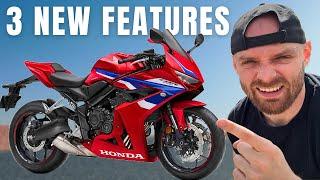 Honda CBR650R | 3 NEW FEATURES for 2024