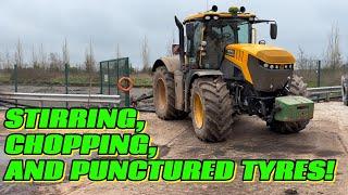 STIRRING, CHOPPING AND PUNCTURED TYRES