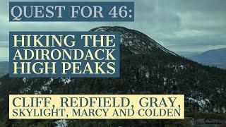 3-Day Adirondack High Peaks Winter Hike // Cliff, Redfield, Gray, Skylight, Marcy and Colden