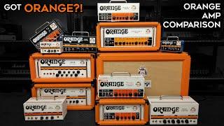 ORANGE Amplifier Comparison With 12 Amps! (Clean, Crunch & Heavy)