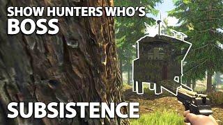 How To RAID at a HUNTER'S BASE | Subsistence Gameplay | S4 EP19