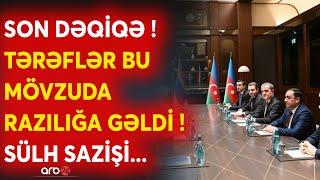 SON DƏQİQƏ! Türkiyədə KRİTİK razılıq -Ceyhun Bayramov və Mirzoyan BU MÖVZUDA RAZILIĞA gəldi -CANLI