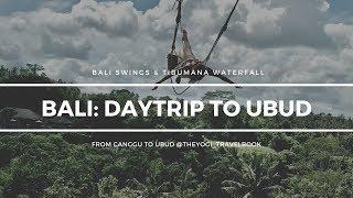 BALI: DAYTRIP TO UBUD --  Bali Swings & Tibumana Waterfall