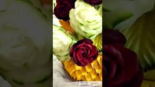 Abida's design and Bridal creation | Bangladeshi food carving artist Abida Sultana