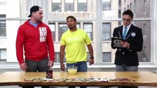 Furious Pete and UFC's Dennis Bermudez take on lemon juice drinking challenge