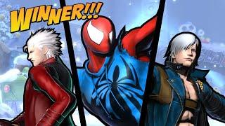 UMVC3 - SPIDER-MAN/VERGIL/DANTE ONLINE 5!