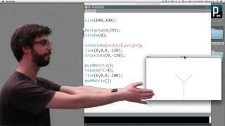 8.4: Recursion with Transformations - The Nature of Code