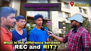 Asking Rajalakshmi Institute of Technology College Students about Placement, Cutoff, and fee etc.