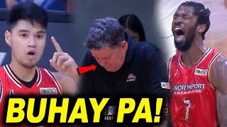 BUHAY PA ANG NORHTPORT! nakaligtas sa NSD Comeback ng Ginebra! Naghalimaw si Arvin at Jack!