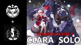 Solo Clara Auto vs Swarm Disaster V  | Honkai Star Rail