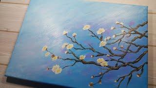 Acrylic painting that is easy for beginners 초보자도 그리기 쉬운 아크릴화