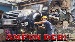 Cuti dari Lumpur Kalimantan, Ford Everest Masuk Salon Total, Body Repair & Anti Karat Part 1