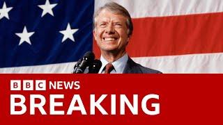 Jimmy Carter, former US president, dies aged 100 | BBC News