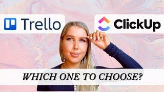 ClickUp vs Trello for Planning | HONEST COMPARISON