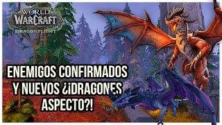 ¡¿Nuevos Dragones Aspecto?! y los Enemigos del Primer Parche de Dragonflight