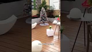 Upgrade your garden or balcony today and enjoy a beautiful, long-lasting surface!   #decking #wpc