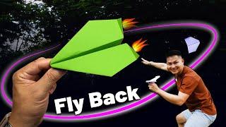 Amazing Paper Airplane Trick: Make It Fly Back to You