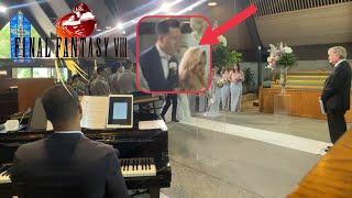 I played Eyes on Me from Final Fantasy 8 on piano at a wedding