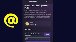 LUNA & UST Crash Explained | Part 3 | Tapswap Code