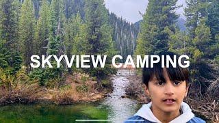 Skyview Camping - lightning lake at Manning park