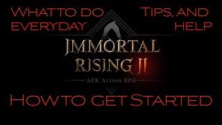 A COMPLETE Beginners Guide to Immortal Rising 2 (Build in Desc)