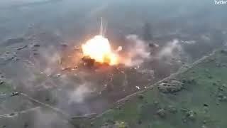 Russian armoured vehicle explodes and ceases to exist in Ukrain | Pentagon says | lolo news daiy