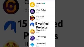 15 Verified Telegram Mining Bots/ Projects #telegram #telegrambot #earnmoneyonline