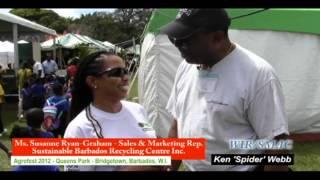 Agrofest 2012 Barbados-WIR/SMAC:  Ms. Susanne Ryan-Graham, Sales & Marketing  Rep. For S.B.R.C. Inc.