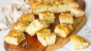 Easy Focaccia Recipe (with yeast or sourdough starter), No-Knead Focaccia