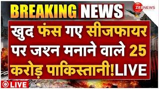 Pakistani Reaction On Ceasefire LIVE : खुद फंसे सीजफायर पर जश्न मनाने वाले 25 करोड़ पाकिस्तानी!