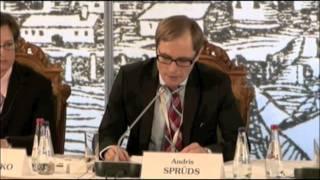 Baltic Forum 2011: Andris Sprūds (Part 1 of 2)