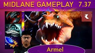 ⭐ 7.37 Armel Primal Beast |K+A-D - 42 KP - 93%| Mid Gameplay - Dota 2 Top MMR