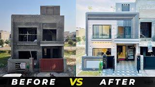 5 Marla House Construction Process | Construction video | Designer House | Bahria Town | Lahore