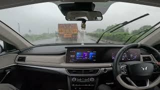 Evergreen Songs Mashup Jukebox with Rainy Highway Drive with  Mahindra XUV700 AX7 L AT 