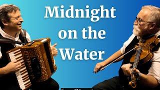 Midnight on the Water, Accordion and Fiddle acoustic duo. Iron Broo ceilidh band