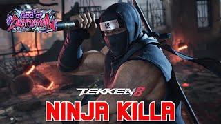 Tekken 8 | Number 1 LAW Player (NINJA KILLA) High Level Gameplay