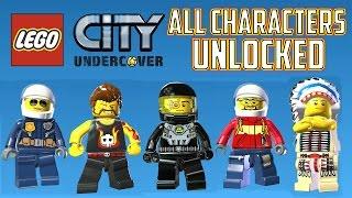 LEGO City Undercover All Characters Unlocked (All 305 Characters Remastered Edition)