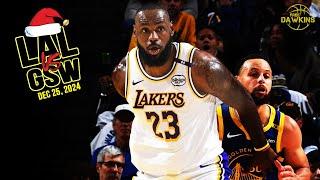 Los Angeles Lakers Full Team Highlights vs Warriors | Christmas 2024 | FreeDawkins