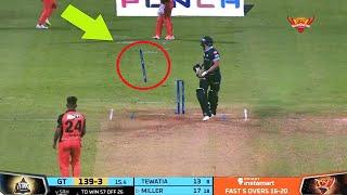 Crazy Stumps Flying In Cricket