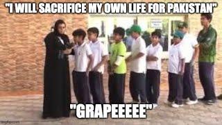 Grape  pledge from pakistani kids