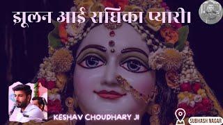 झूलन आई राधिका प्यारी || Anandmay Sankirtan || Bhaiya Keshav Choudhary || Subhash Nagar ||