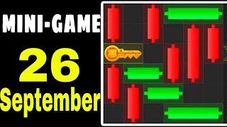 26th September Hamster Kombat Daily Mini-Game Puzzle Solved #hamstercombat #minigame