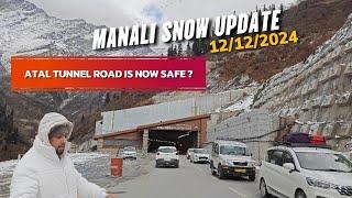 Manali Snow Update | Sissu Today | Sissu Latest Update | Atal Tunnel Road Update ️