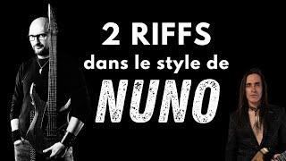 DEUX RIFFS dans le style de NUNO BETTENCOURT - LES EXOS DE NEO